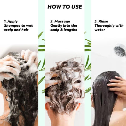 Moolveda Rosemary Anti Hair Fall Shampoo 250ml, 200ml