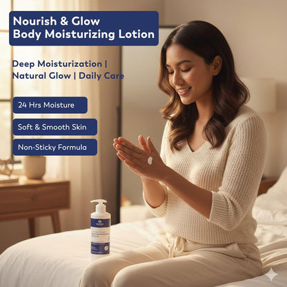 Moolveda Nourishing & Glow Body moisturizing Lotion 250ml