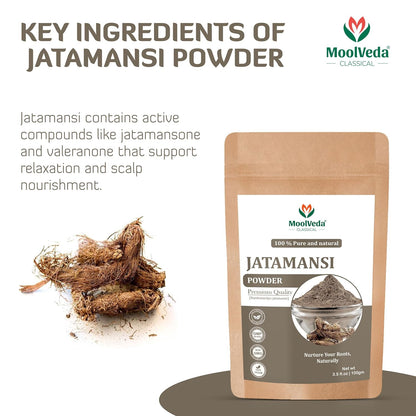 Moolveda Jatamansi Root Powder-100gm