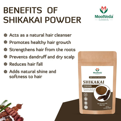Moolveda Shikakai Powder-100gm