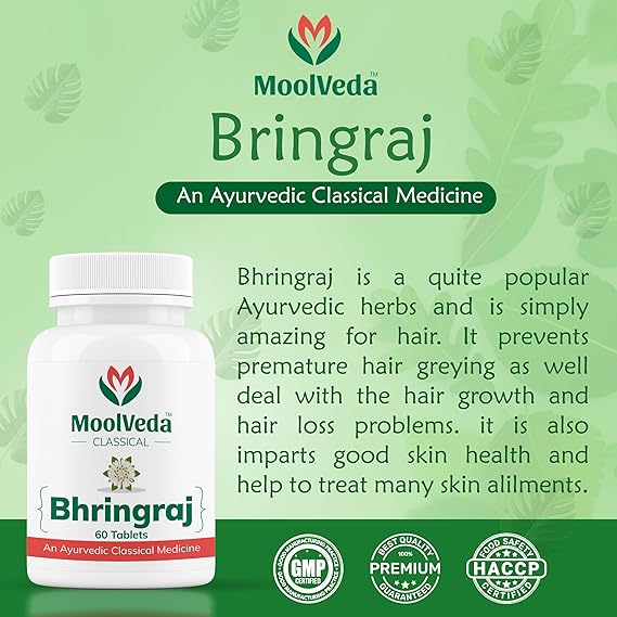 Moolveda Bhringraj 60 Tablets