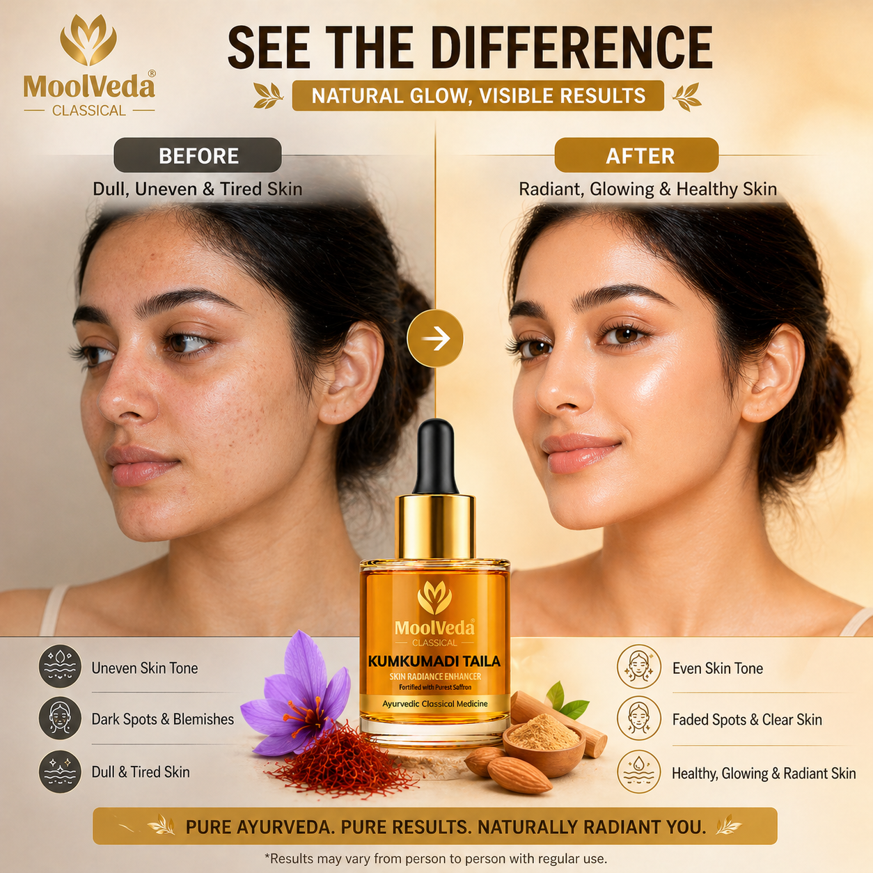 Moolveda Kumkumadi tailam-20ml