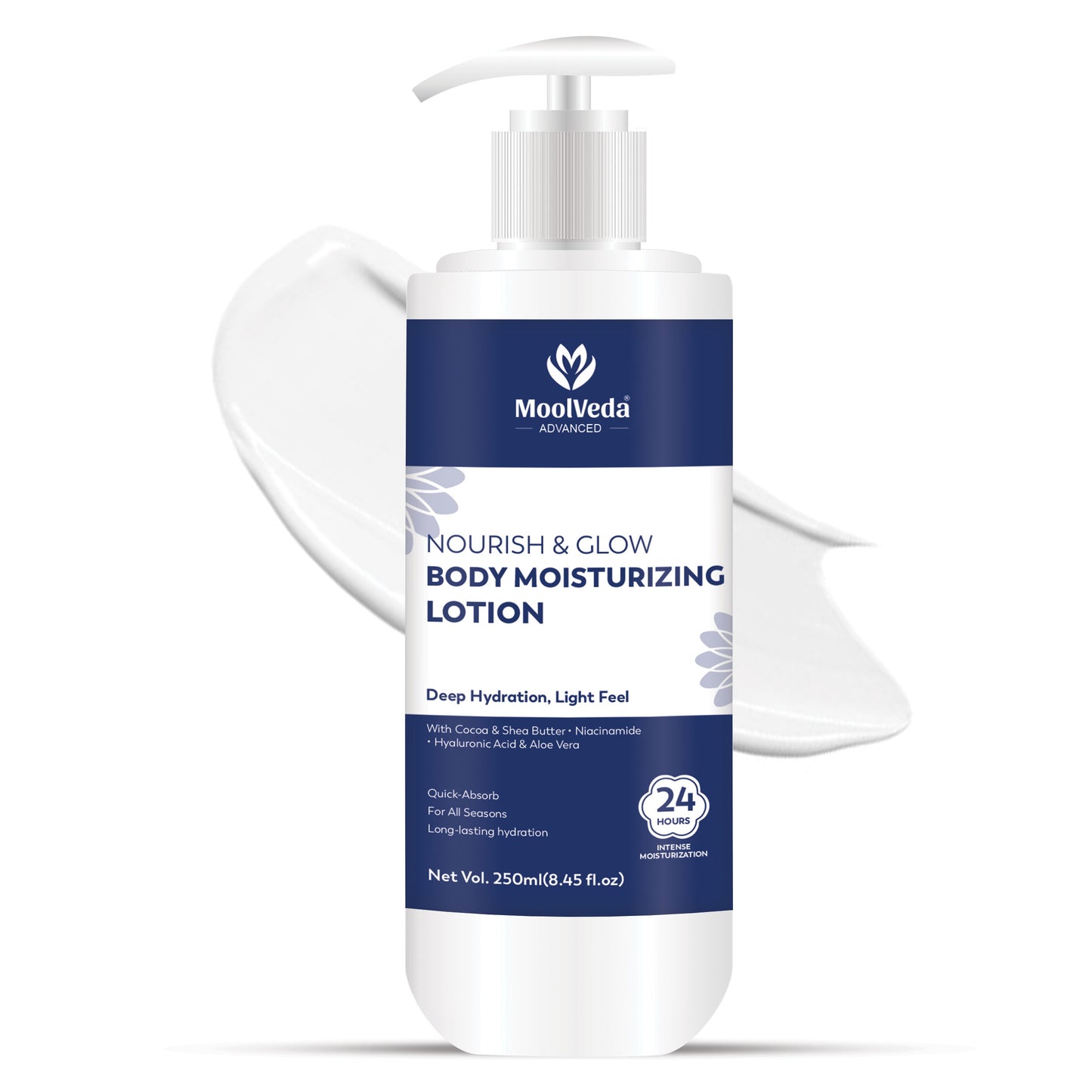 Moolveda Nourishing & Glow Body moisturizing Lotion 250ml