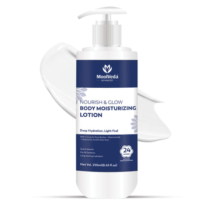 Moolveda Nourishing & Glow Body moisturizing Lotion 250ml