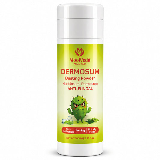 Moolveda Dermosum Anti fungal Dusting Powder, 100gm