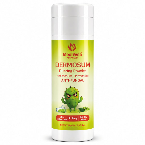 Moolveda Dermosum Anti fungal Dusting Powder, 100gm