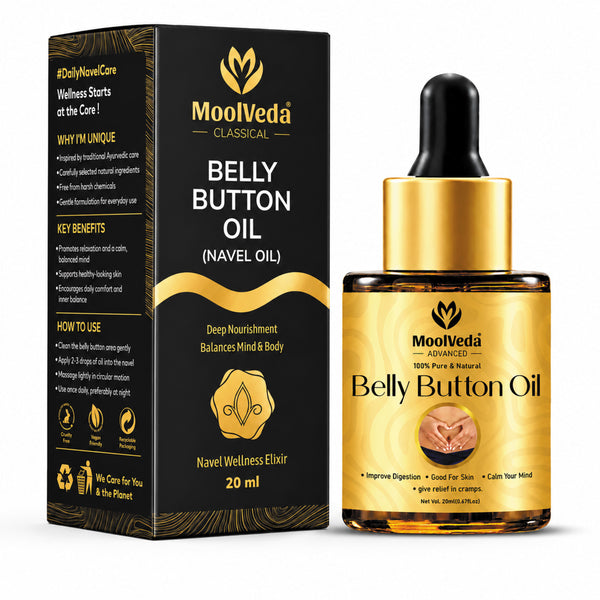 Moolveda Belly Button (Nabhi) Oil, 20ml