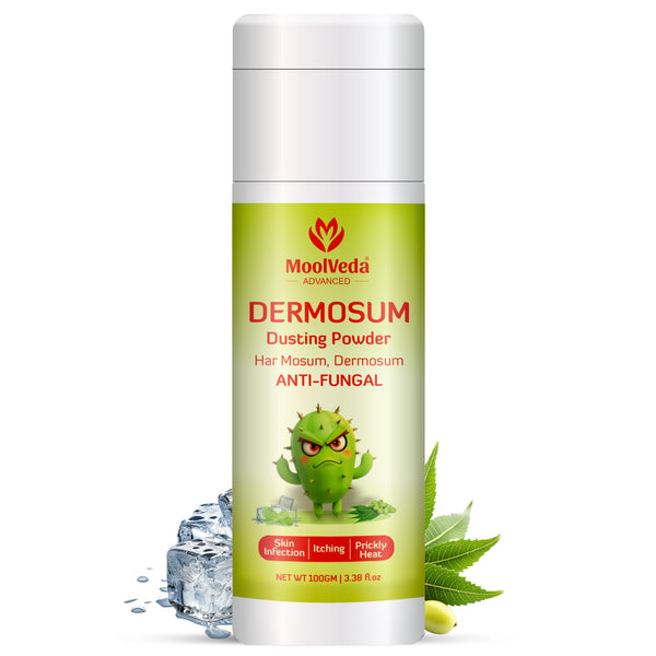 Moolveda Dermosum Anti fungal Dusting Powder, 100gm