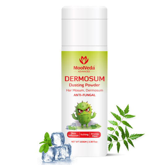 Moolveda Dermosum Anti fungal Dusting Powder, 100gm