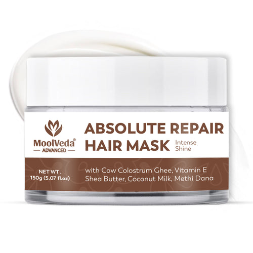 Moolveda Absolut Repair Hair Mask For Frizzy, Dry & Damaged Hair, 150gm