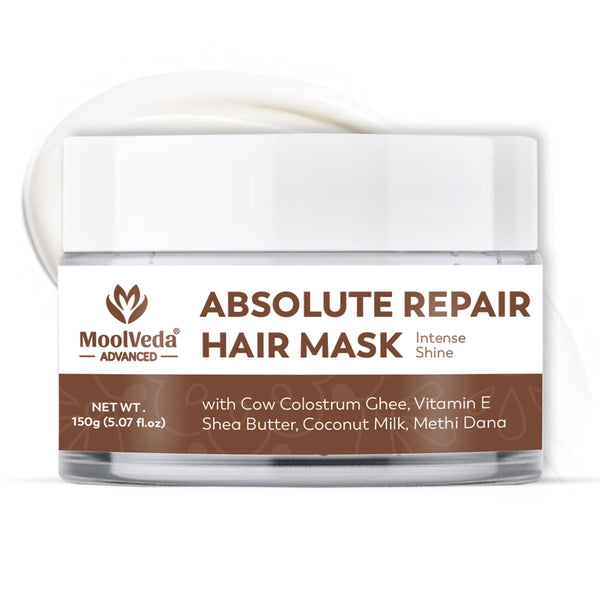 Moolveda Absolut Repair Hair Mask For Frizzy, Dry & Damaged Hair, 150gm