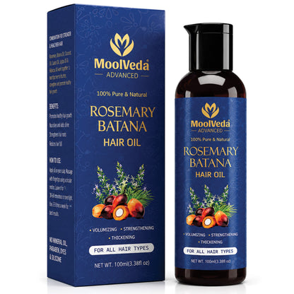 Moolveda Pure Rosemary Hair Oil-100ml