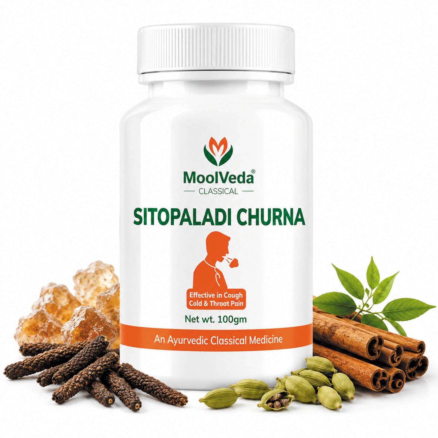 Moolveda Sitopaladi Churna - 100gm