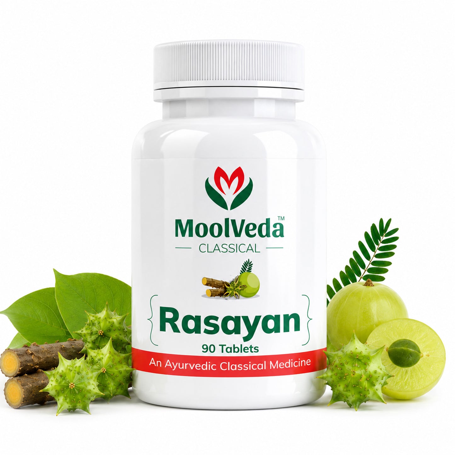 Moolveda Rasayan Tablets, 90 Veg Tablets