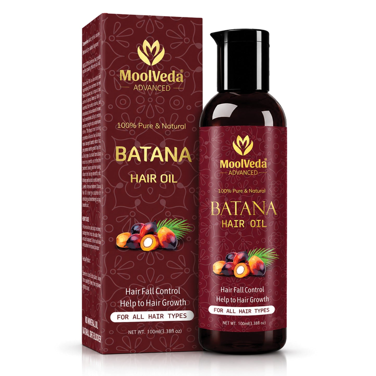 Moolveda Pure Batana Hair Oil -100ml