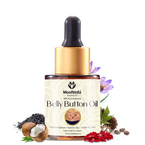 Moolveda Belly Button (Nabhi) Oil, 20ml