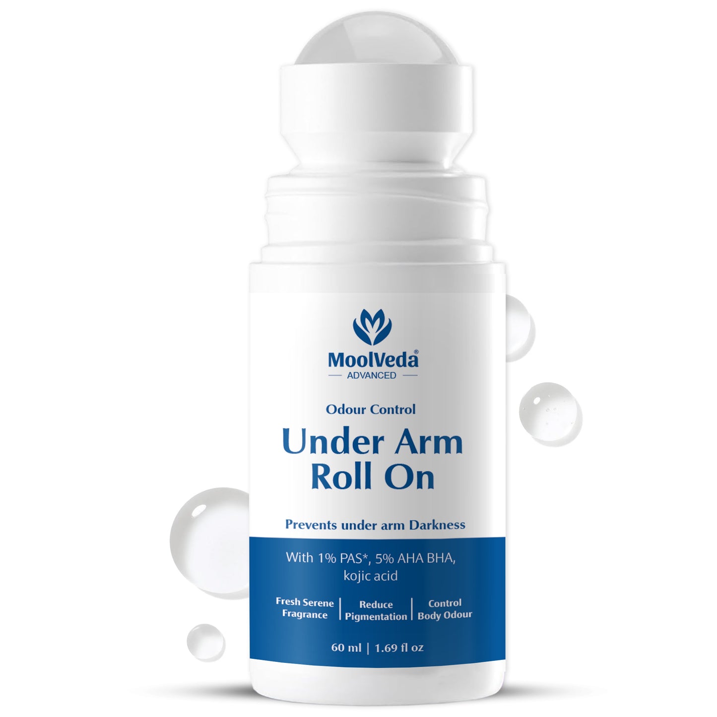 Moolveda Underarm Roll On 60ml