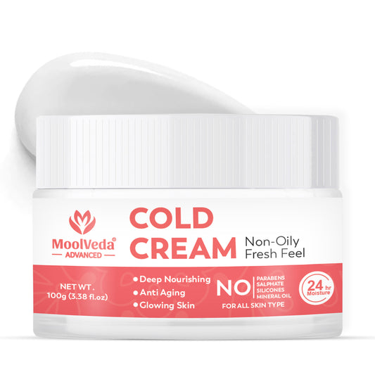 Moolveda Deep Nourishing Cold Cream for Winter, 100gm