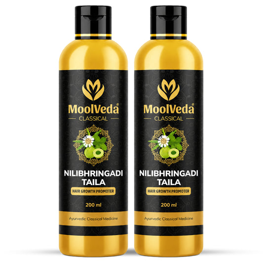 Moolveda Neelibringadi Neelibhringadi Keram/ Tailam 200ml Pack of 2