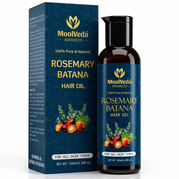 Moolveda Rosemary Batana Hair oil - 100ml