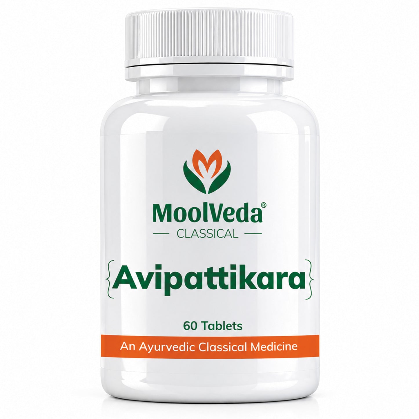 Moolveda Avipattikar Tablet | 60 Tabs | Pack of 1 | Effective Solution for Acidity & Indigestion | Digestive Health
